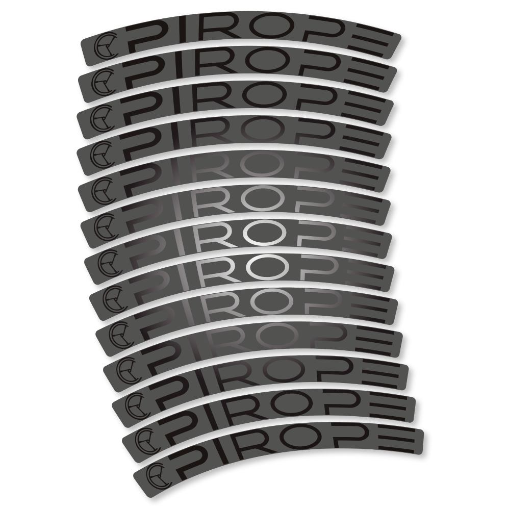 Decal Pirope, MTB Wheel 29, bike sticker vinyl