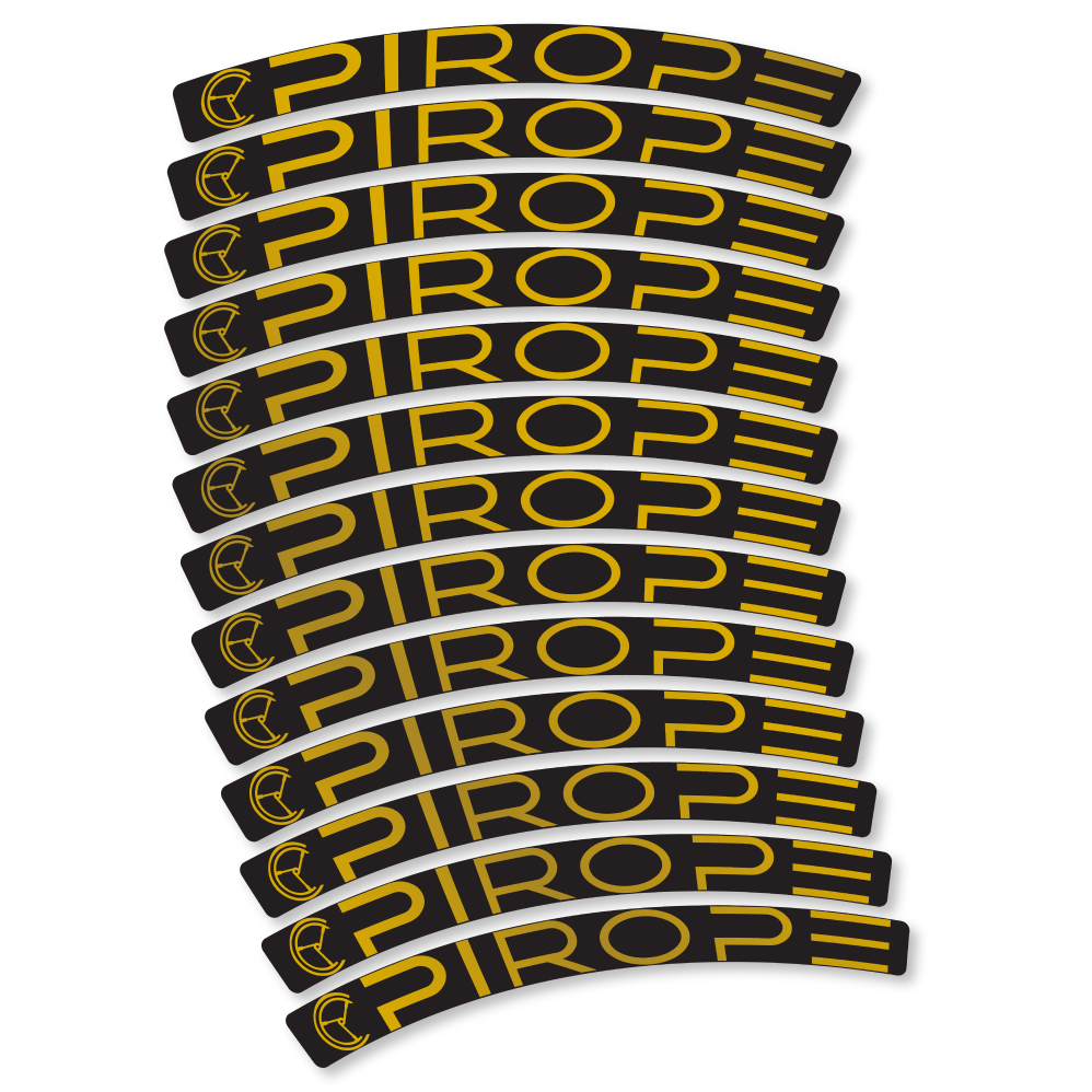 Decal Pirope, MTB Wheel 29, bike sticker vinyl