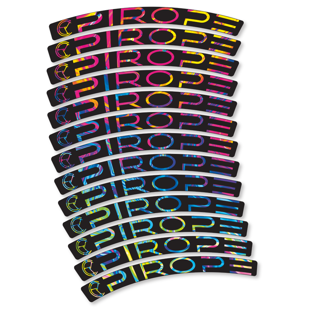 Decal Pirope, MTB Wheel 29, bike sticker vinyl