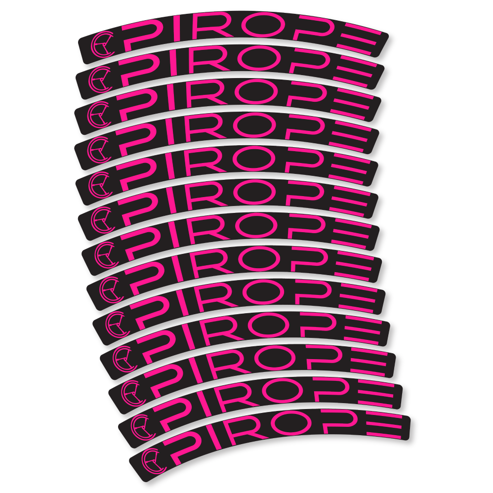 Decal Pirope, MTB Wheel 29, bike sticker vinyl