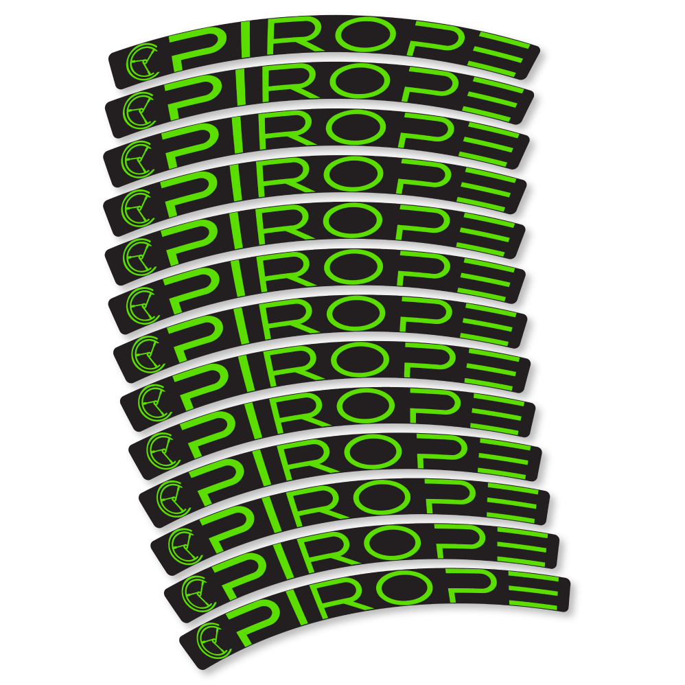 Decal Pirope, MTB Wheel 29, bike sticker vinyl