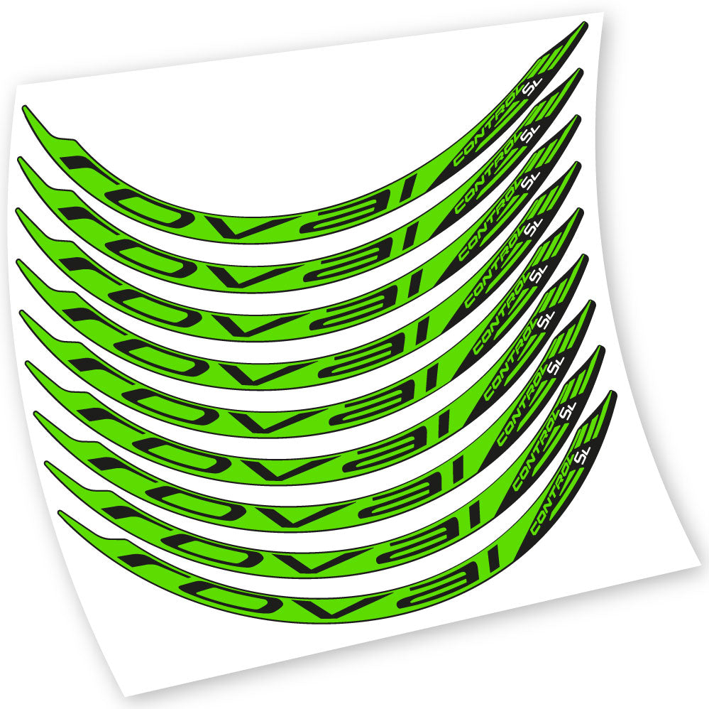 Decals, Roval Control SL 2017, MTB Wheel, Bike sticker vinyl