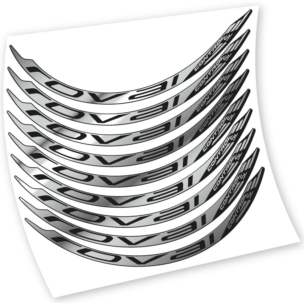 Decals, Roval Control SL 2017, MTB Wheel, Bike sticker vinyl