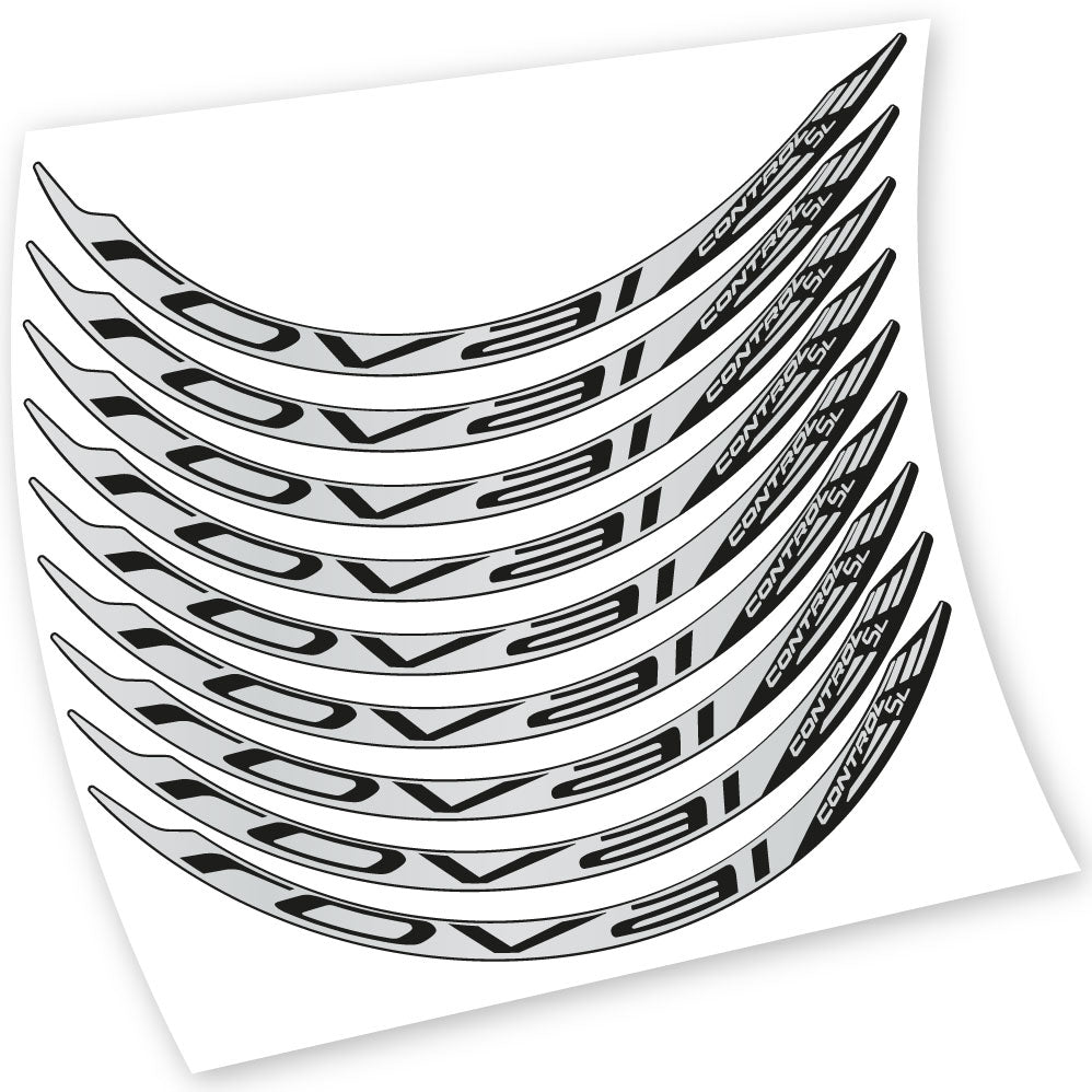 Decals, Roval Control SL 2017, MTB Wheel, Bike sticker vinyl