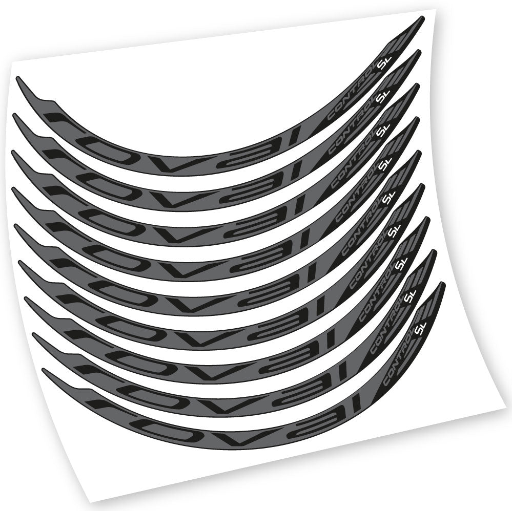 Decals, Roval Control SL 2017, MTB Wheel, Bike sticker vinyl