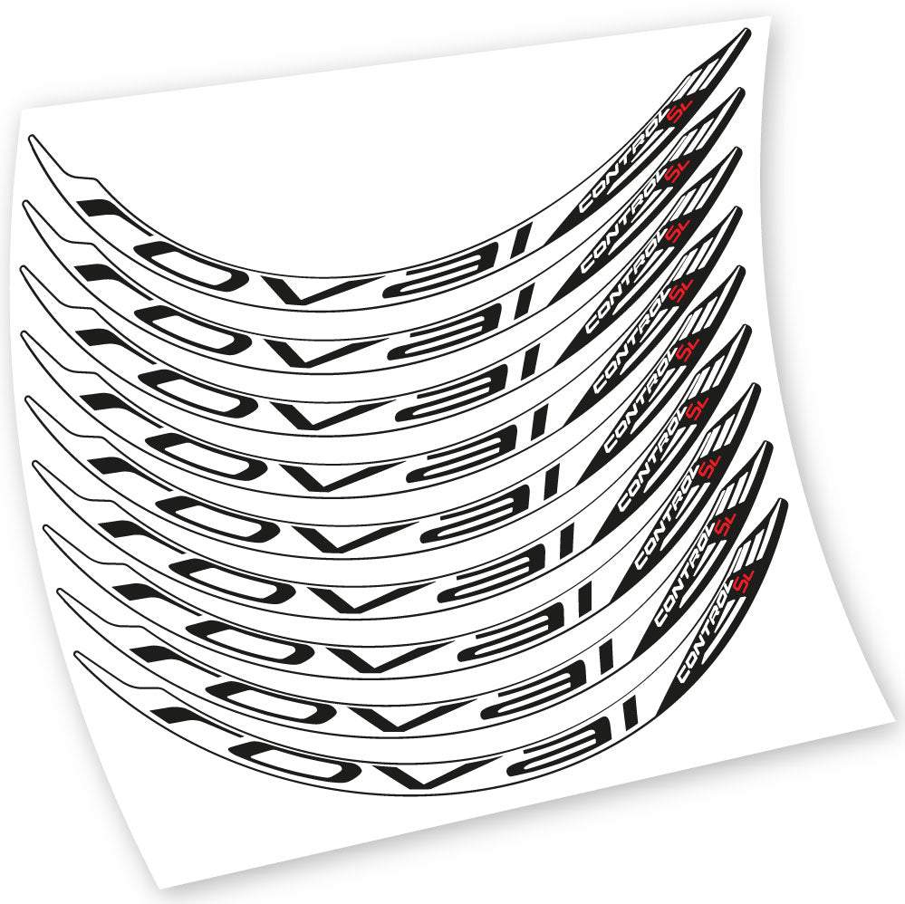 Decals, Roval Control SL 2017, MTB Wheel, Bike sticker vinyl