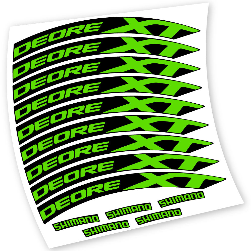 Decals, Mavic Shimano Deore XT M8000, MTB Wheel 29, bike sticker vinyl