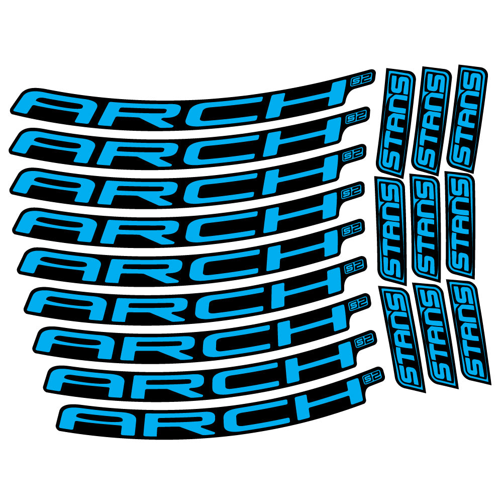 Aufkleber Stans Arch S2 2021, MTB-Rad 29, Fahrradaufkleber Vinyl