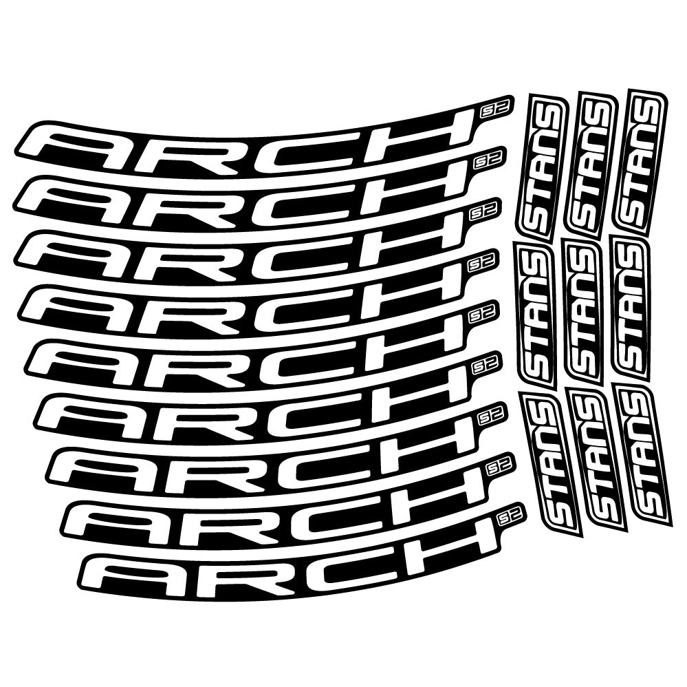 Aufkleber Stans Arch S2 2021, MTB-Rad 29, Fahrradaufkleber Vinyl