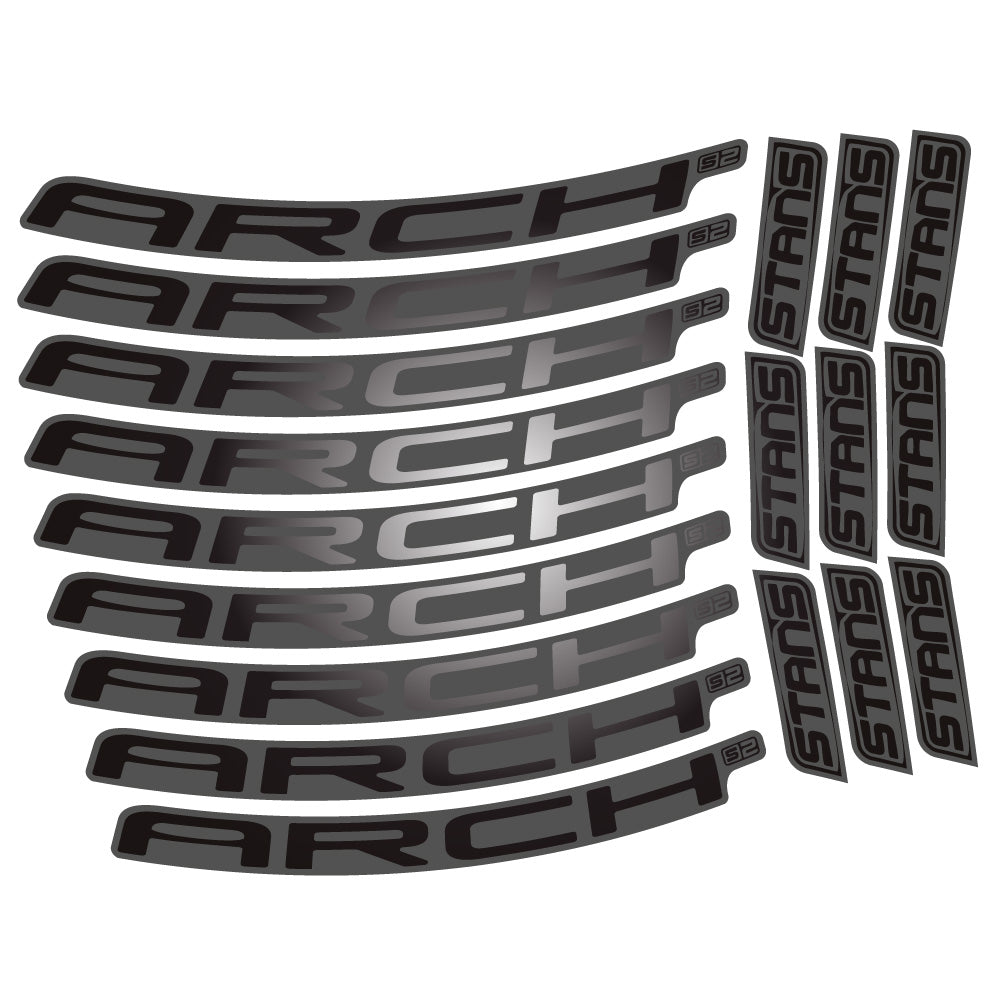 Aufkleber Stans Arch S2 2021, MTB-Rad 29, Fahrradaufkleber Vinyl