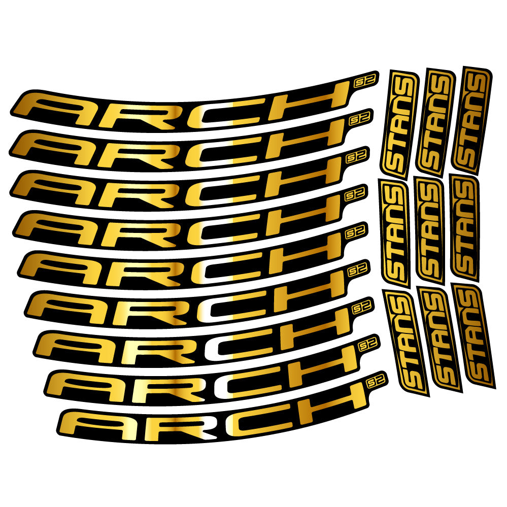 Aufkleber Stans Arch S2 2021, MTB-Rad 29, Fahrradaufkleber Vinyl
