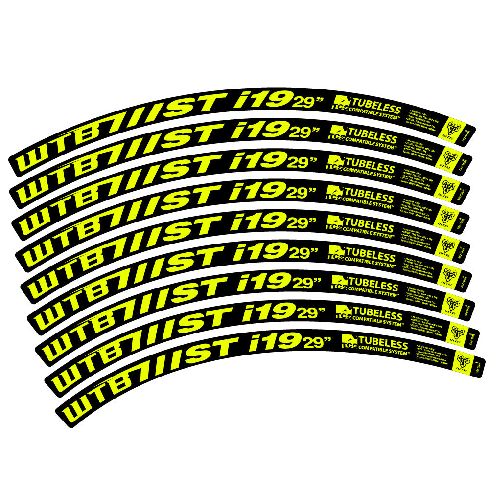 Aufkleber WTB ST i19, MTB-Rad 29, Fahrradaufkleber Vinyl