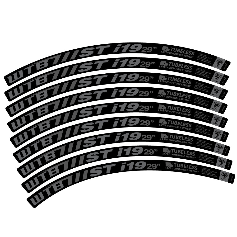 Aufkleber WTB ST i19, MTB-Rad 29, Fahrradaufkleber Vinyl