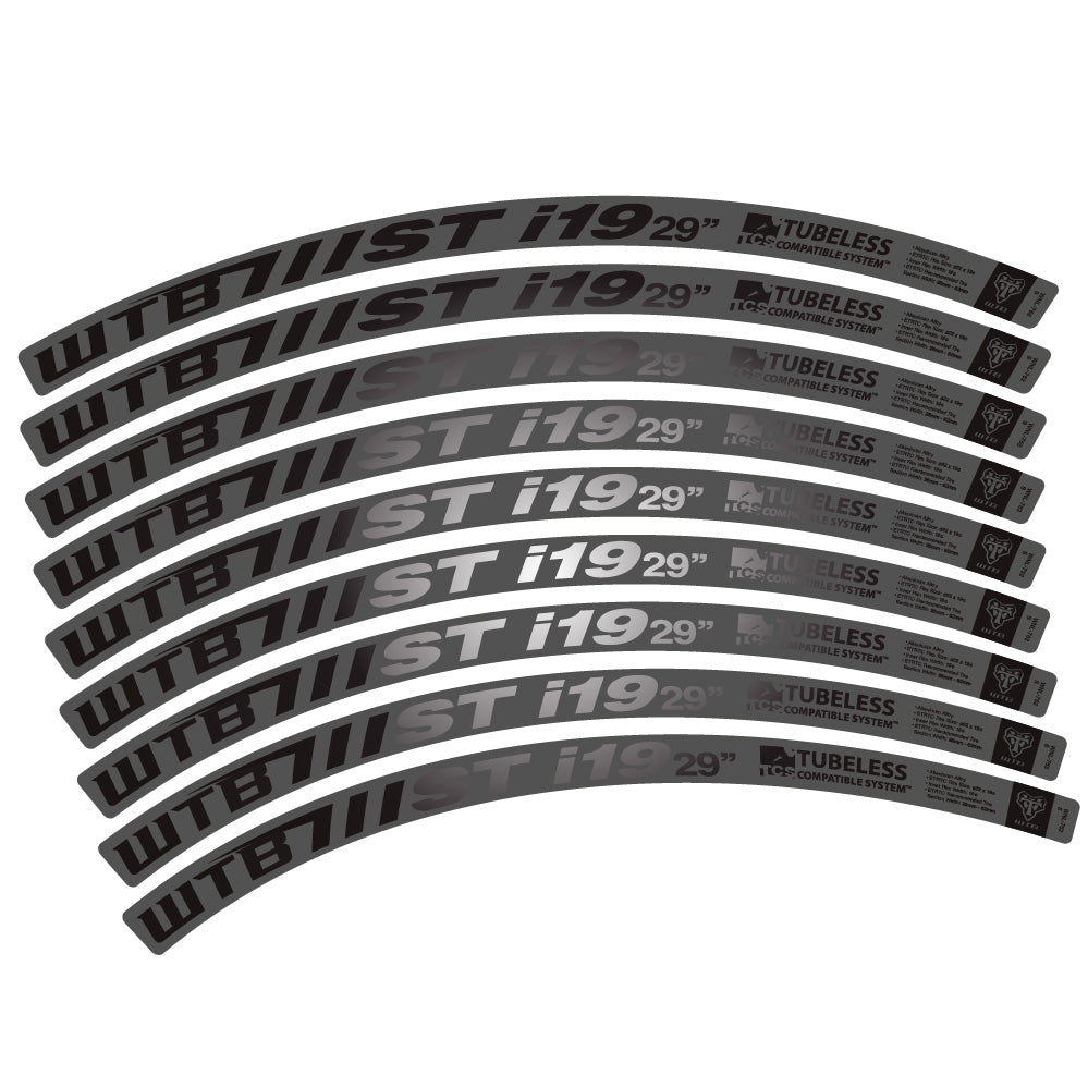 Aufkleber WTB ST i19, MTB-Rad 29, Fahrradaufkleber Vinyl