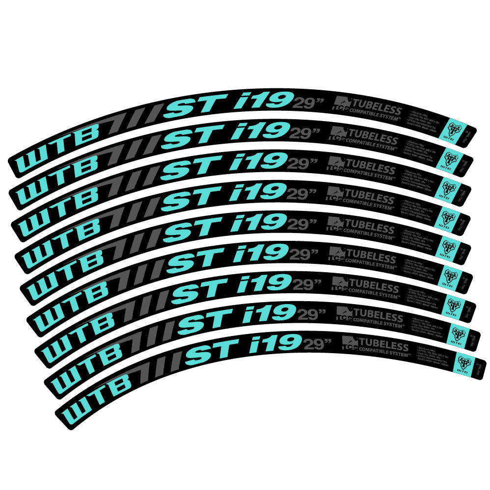 Aufkleber WTB ST i19, MTB-Rad 29, Fahrradaufkleber Vinyl