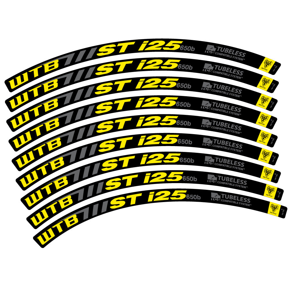 Aufkleber WTB ST i25, MTB-Rad 29, Fahrradaufkleber Vinyl