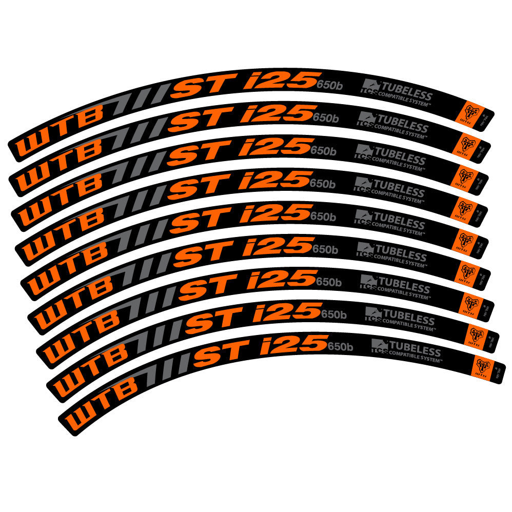 Aufkleber WTB ST i25, MTB-Rad 29, Fahrradaufkleber Vinyl