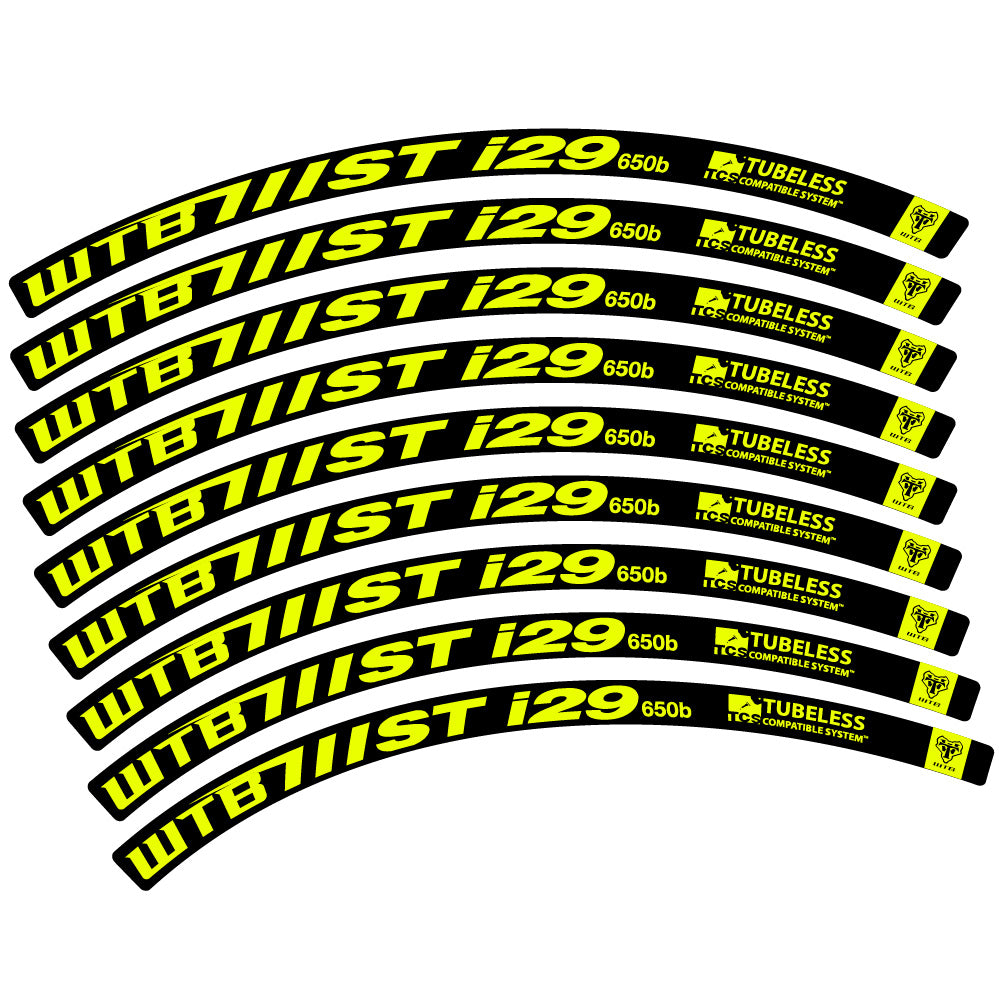 Aufkleber WTB ST i29, MTB-Rad 27,5, Fahrradaufkleber Vinyl