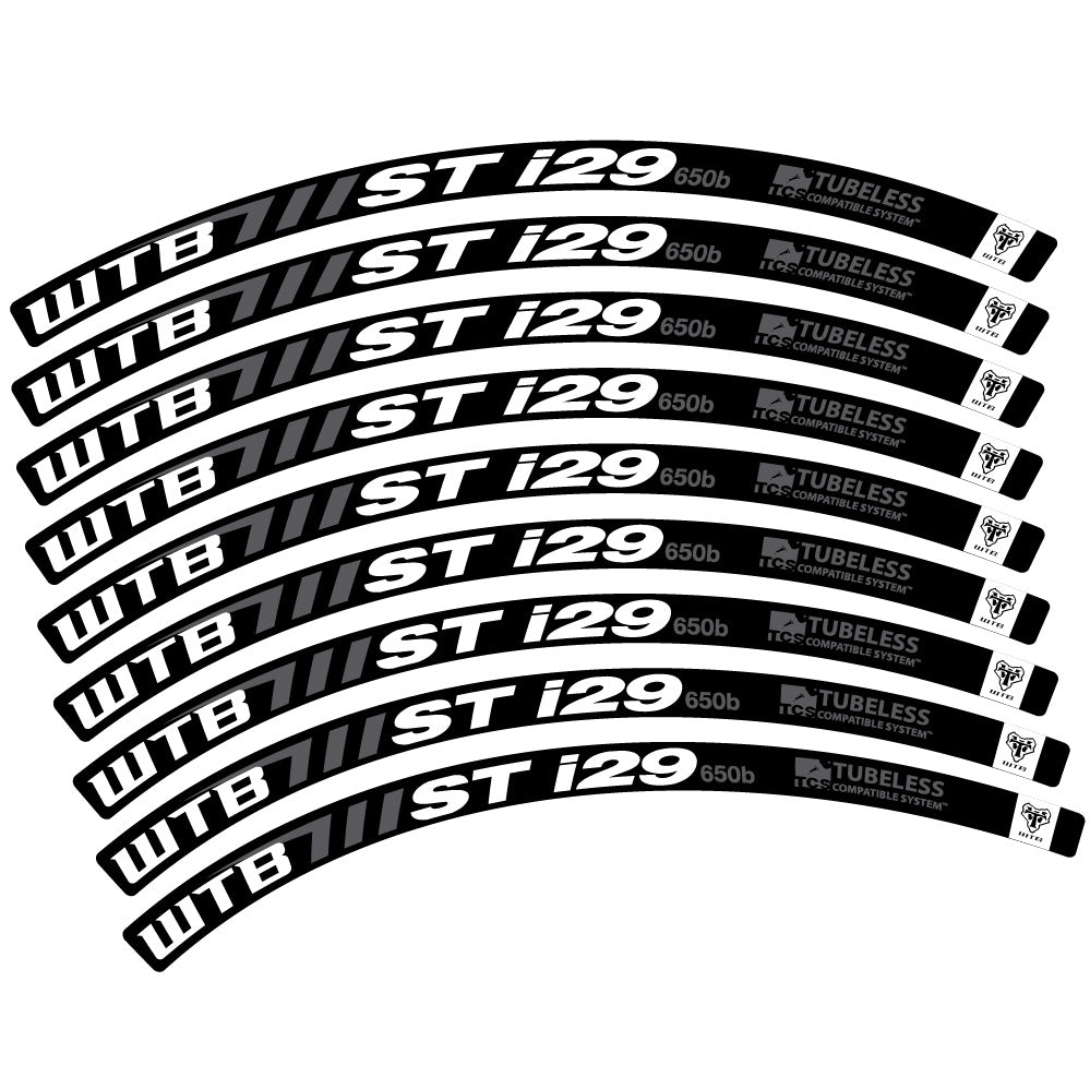 Aufkleber WTB ST i29, MTB-Rad 27,5, Fahrradaufkleber Vinyl