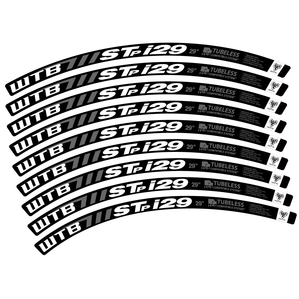 Aufkleber WTB ST i29, MTB-Rad 29, Fahrradaufkleber Vinyl