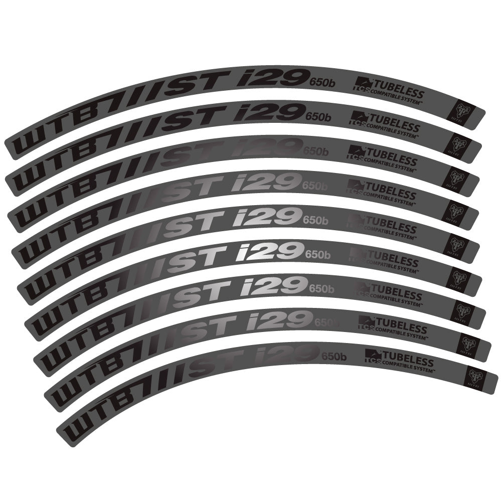 Aufkleber WTB ST i29, MTB-Rad 27,5, Fahrradaufkleber Vinyl