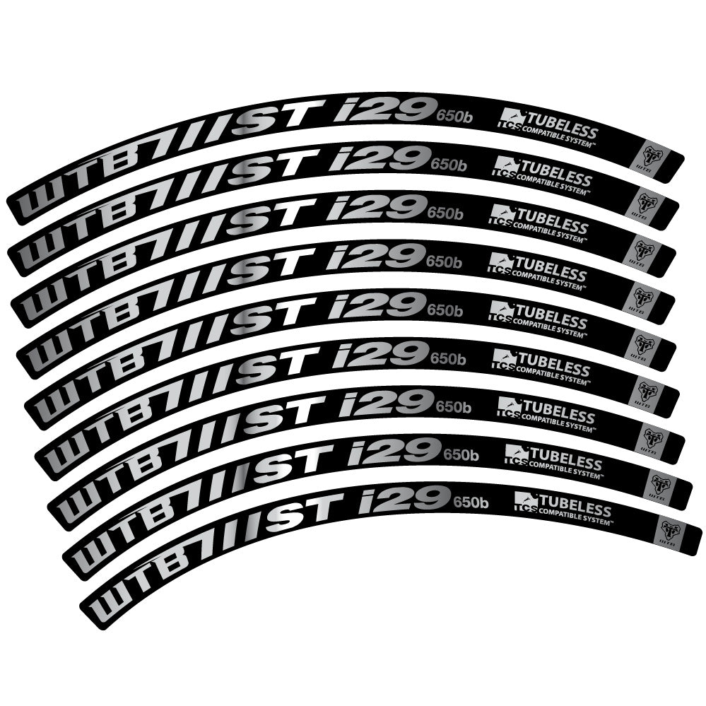 Aufkleber WTB ST i29, MTB-Rad 27,5, Fahrradaufkleber Vinyl