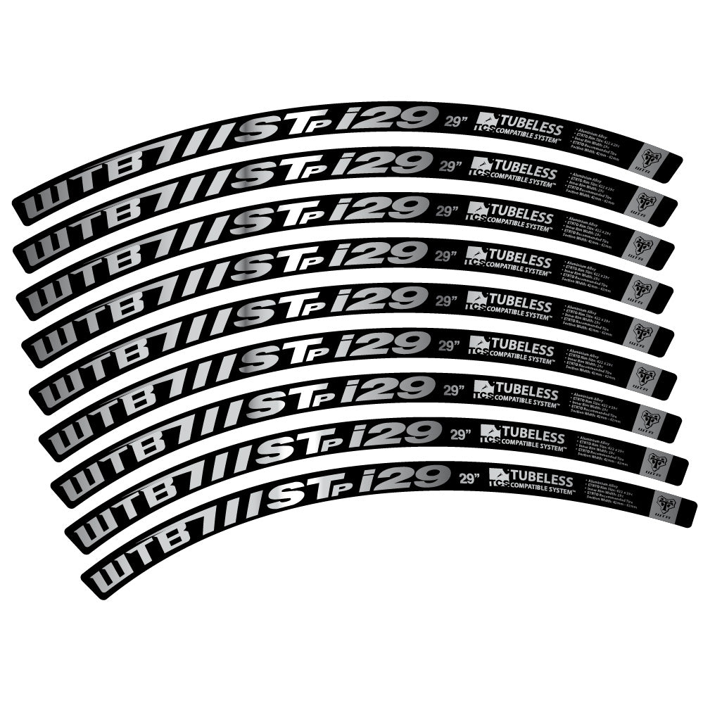 Aufkleber WTB ST i29, MTB-Rad 29, Fahrradaufkleber Vinyl