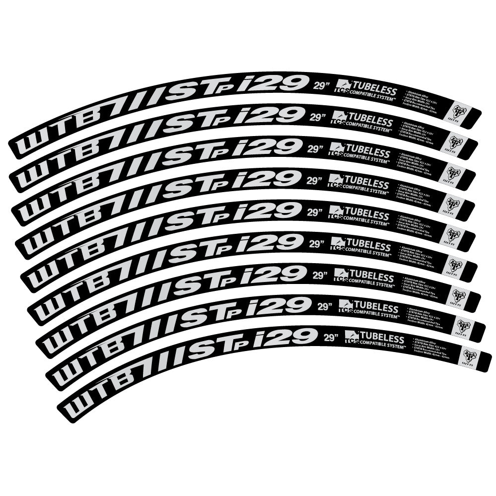 Aufkleber WTB ST i29, MTB-Rad 29, Fahrradaufkleber Vinyl