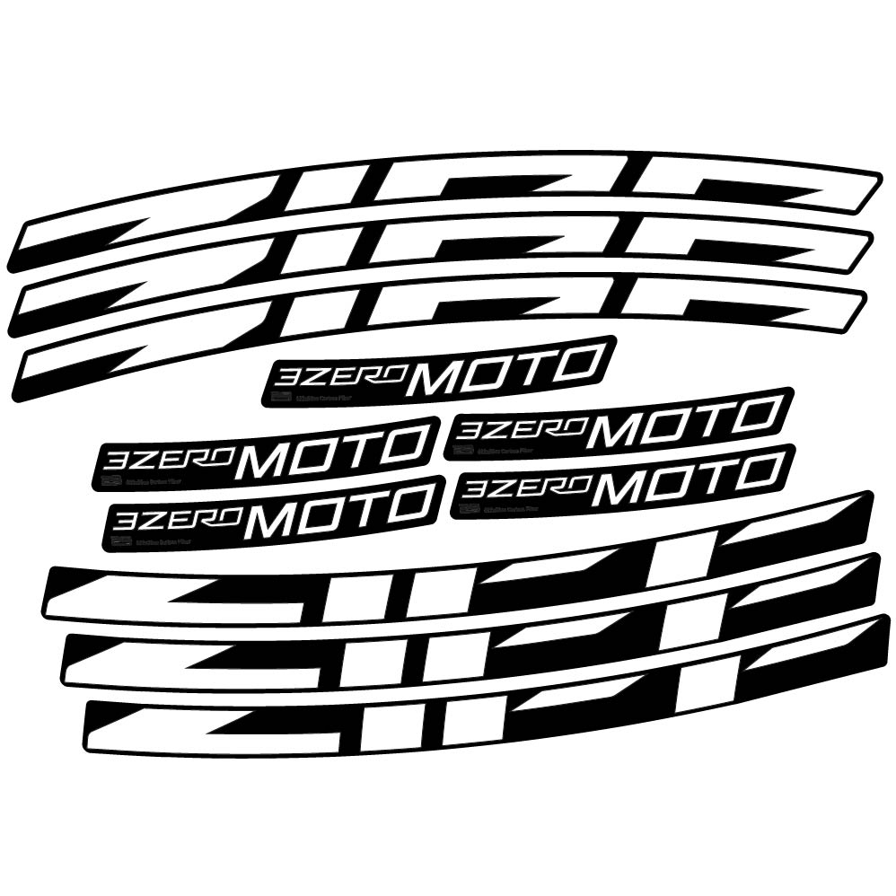Decal Zipp 3Zero Moto, MTB Wheel 29, bike sticker vinyl