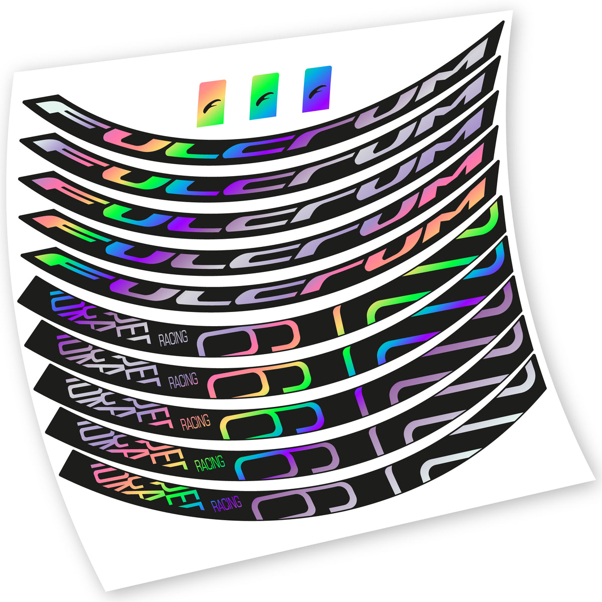 Decals, Fulcrum Racing 6, MTB Wheel, Bike sticker vinyl