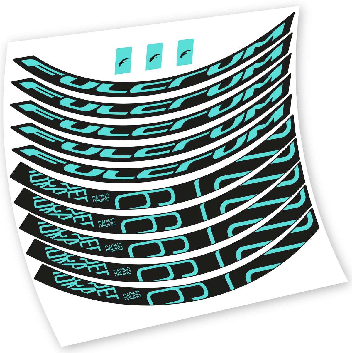 Decals, Fulcrum Racing 6, MTB Wheel, Bike sticker vinyl