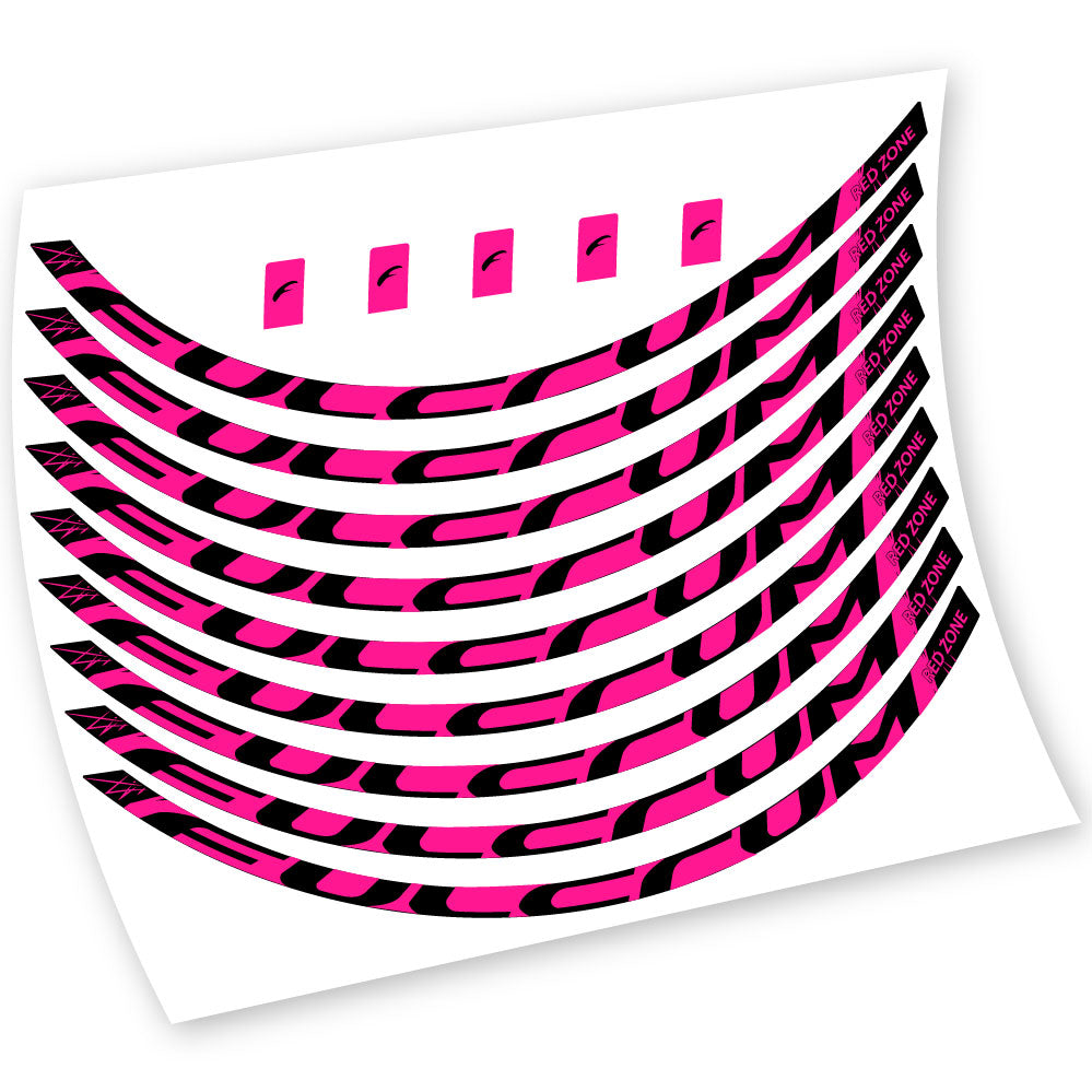 Aufkleber, Fulcrum Red Zone 7, MTB-Rad, Fahrradaufkleber Vinyl