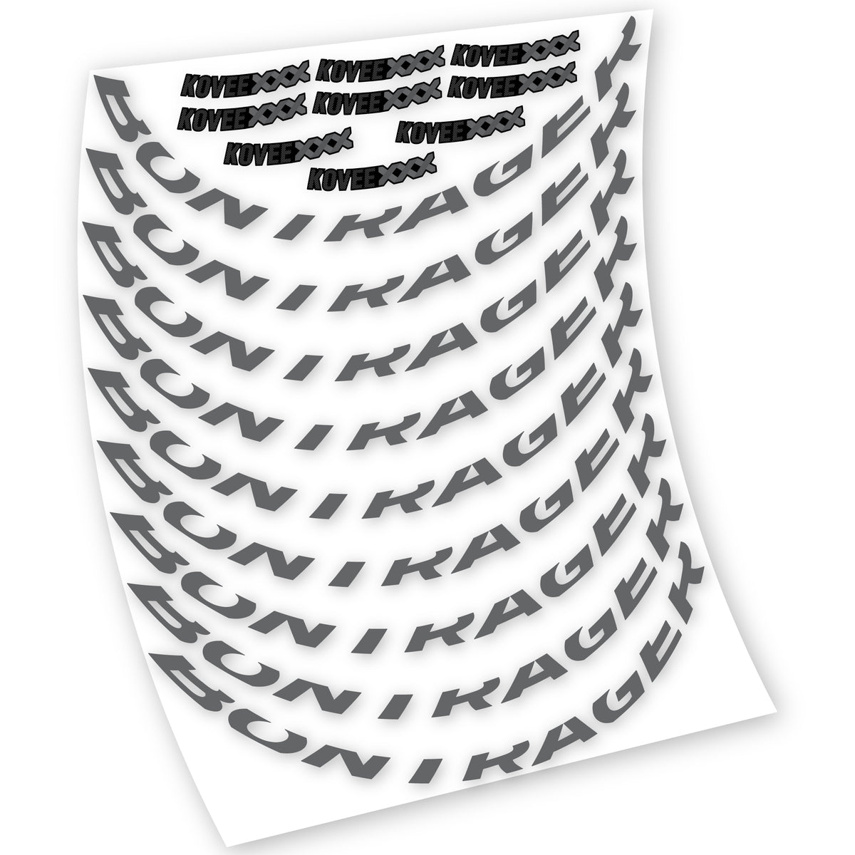 Decals, Bontrager Kovee XXX, MTB Wheel, Bike sticker vinyl