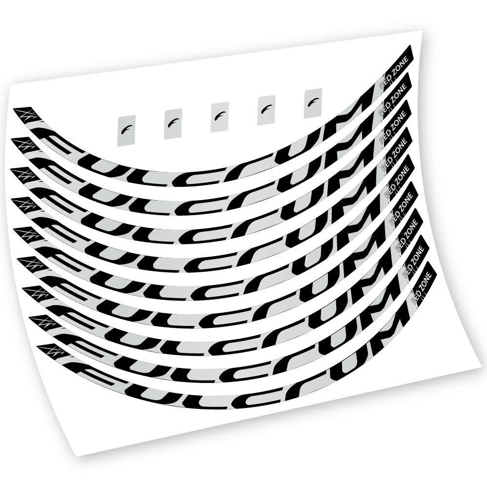 Aufkleber, Fulcrum Red Zone 7, MTB-Rad, Fahrradaufkleber Vinyl