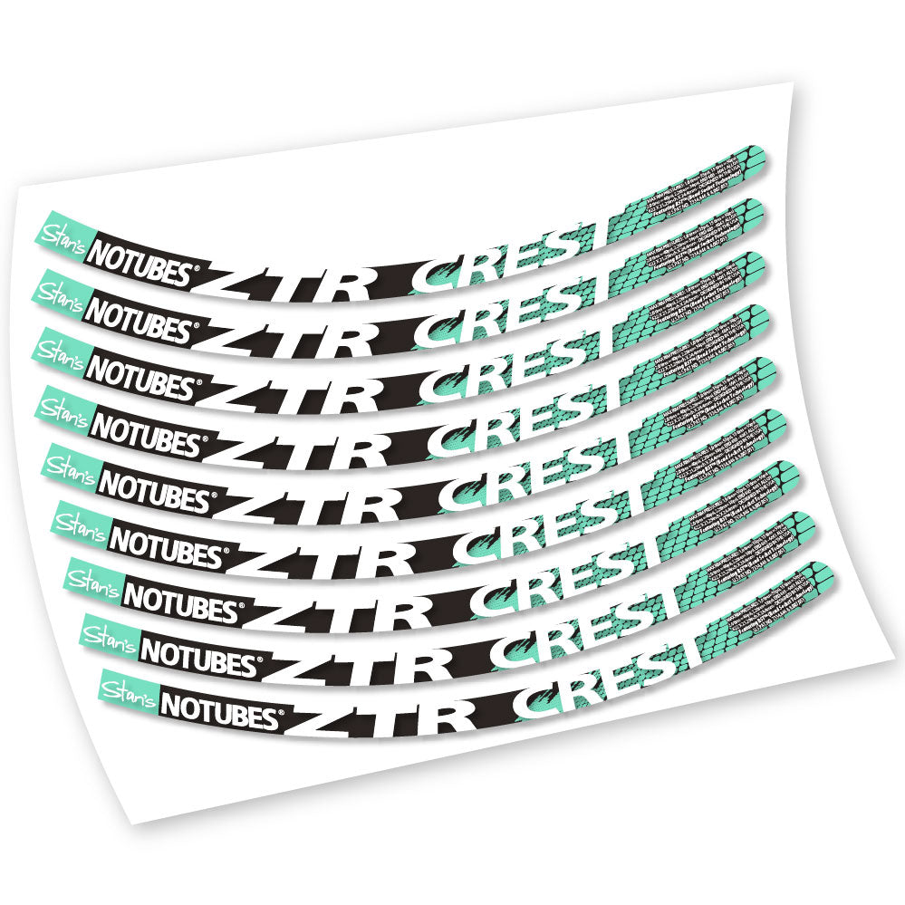 Aufkleber, Notubes ZTR Crest 26, MTB-Rad, Fahrradaufkleber Vinyl