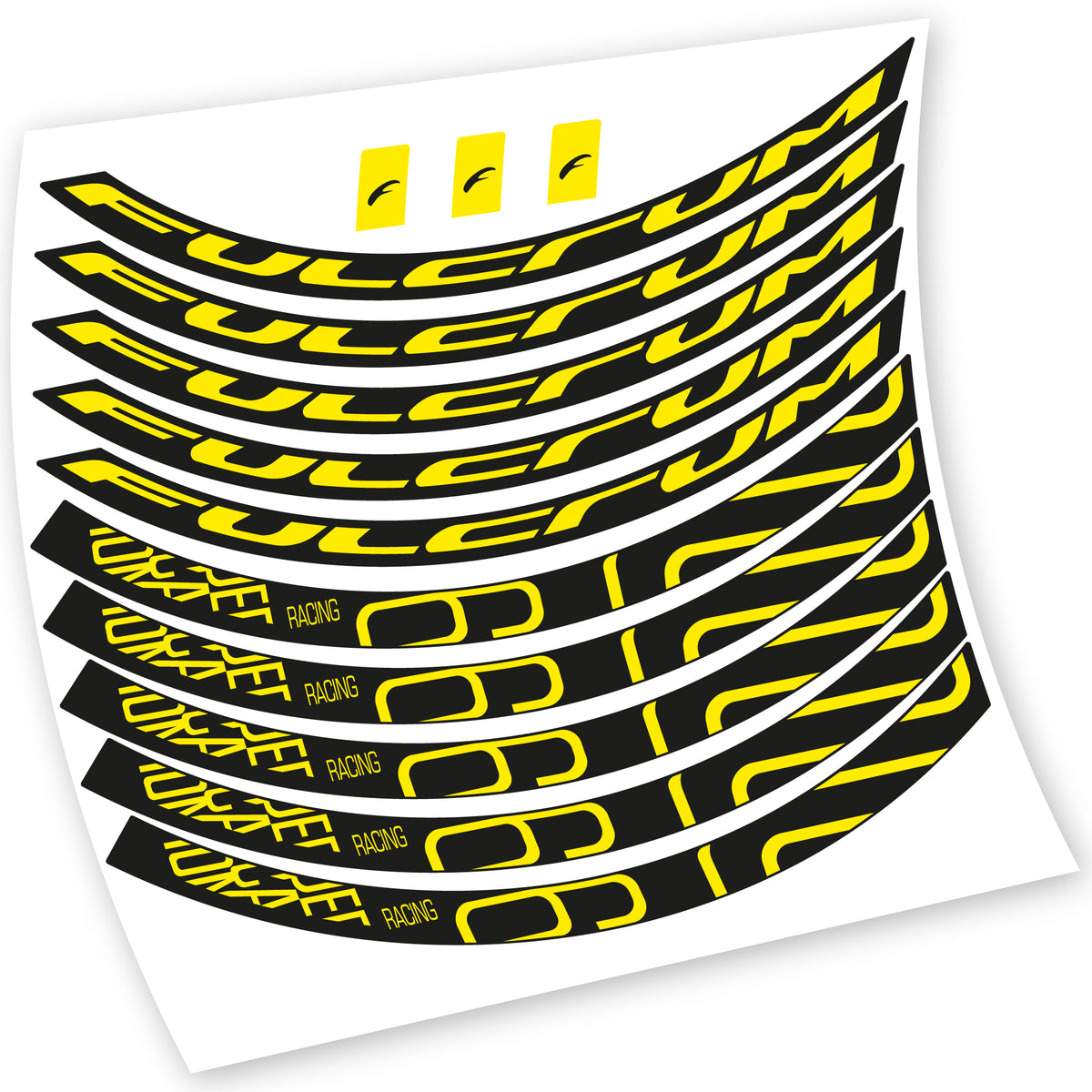 Decals, Fulcrum Racing 6, MTB Wheel, Bike sticker vinyl