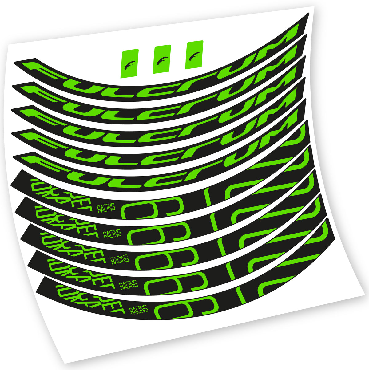 Decals, Fulcrum Racing 6, MTB Wheel, Bike sticker vinyl