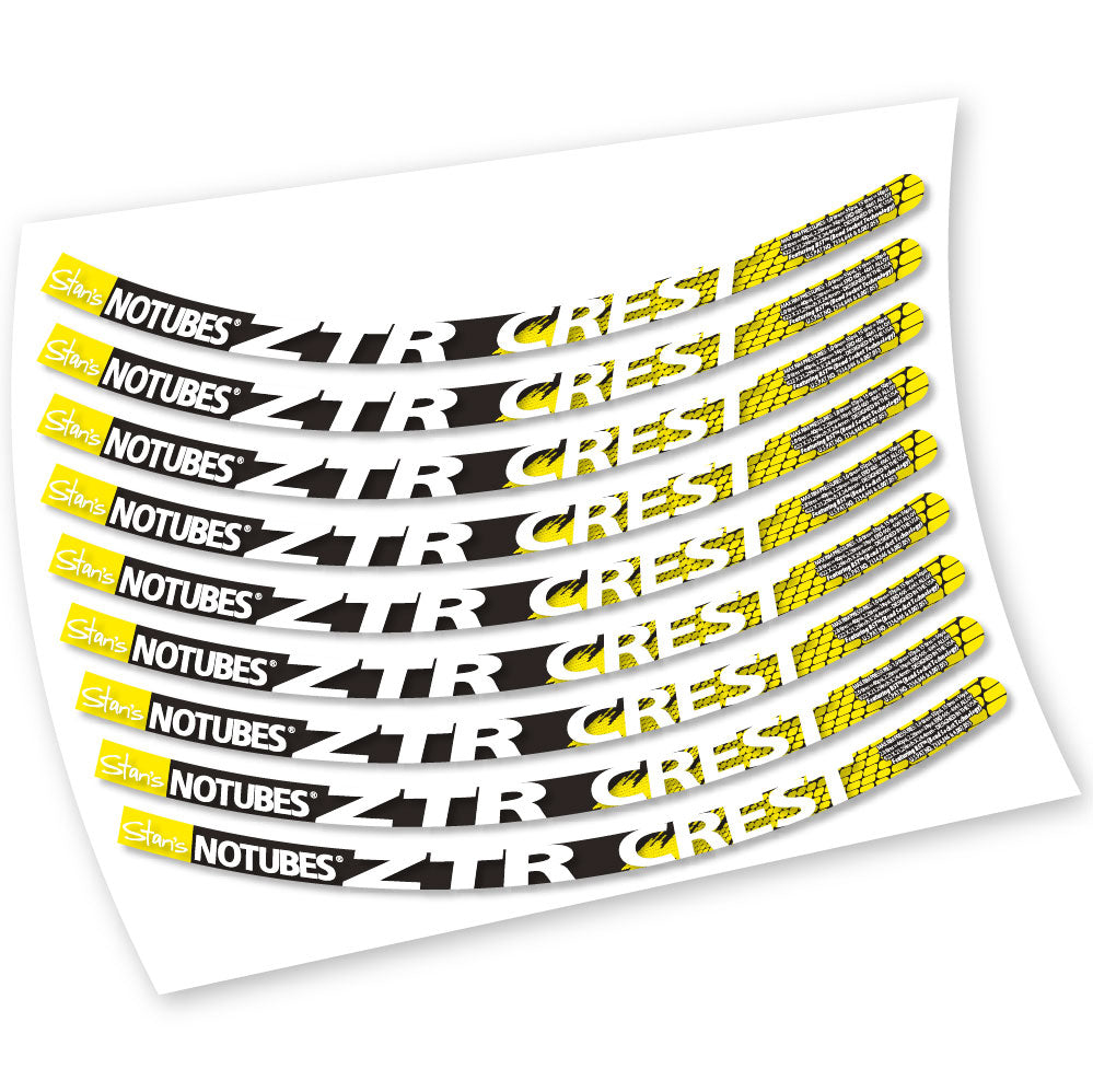 Aufkleber, Notubes ZTR Crest 26, MTB-Rad, Fahrradaufkleber Vinyl