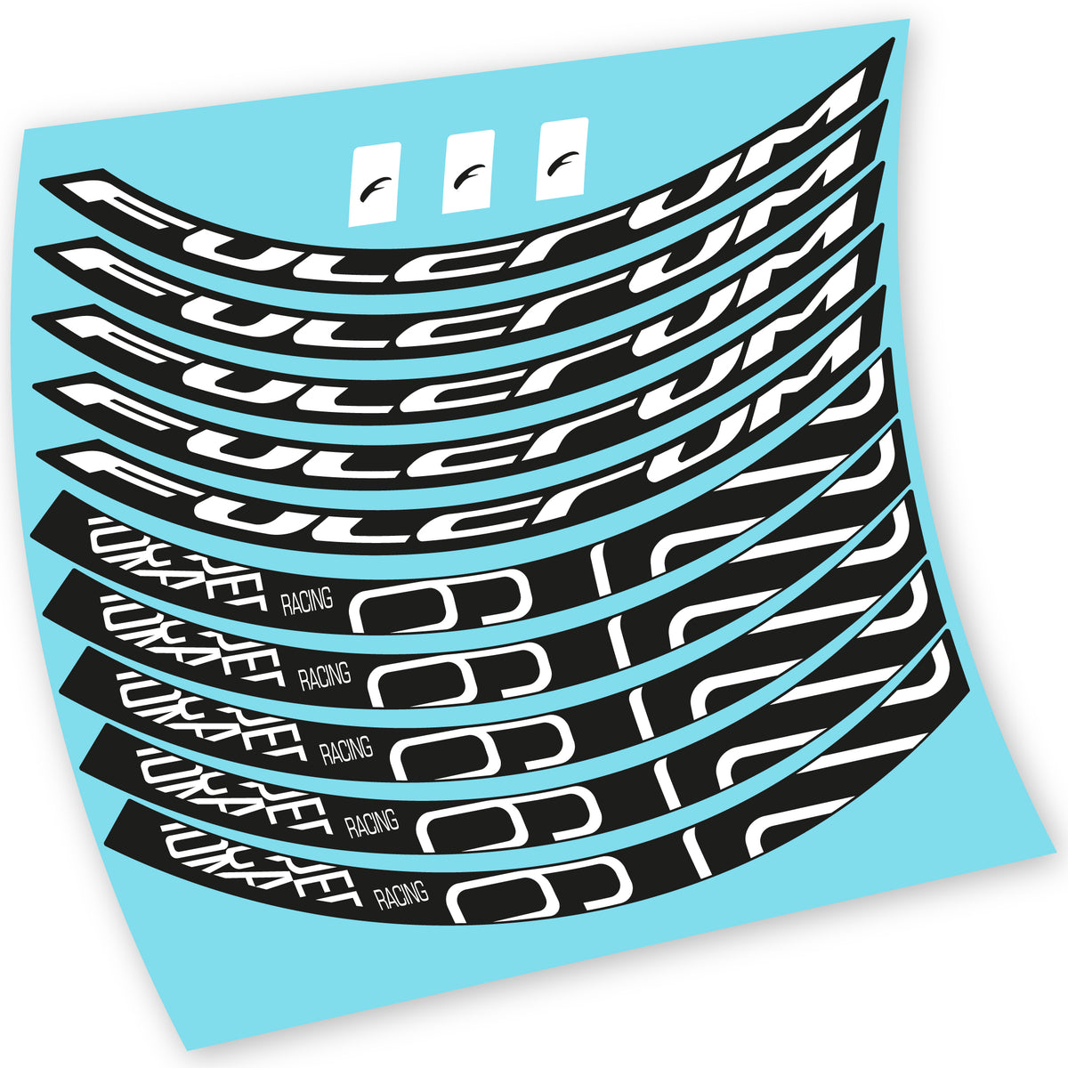 Decals, Fulcrum Racing 6, MTB Wheel, Bike sticker vinyl