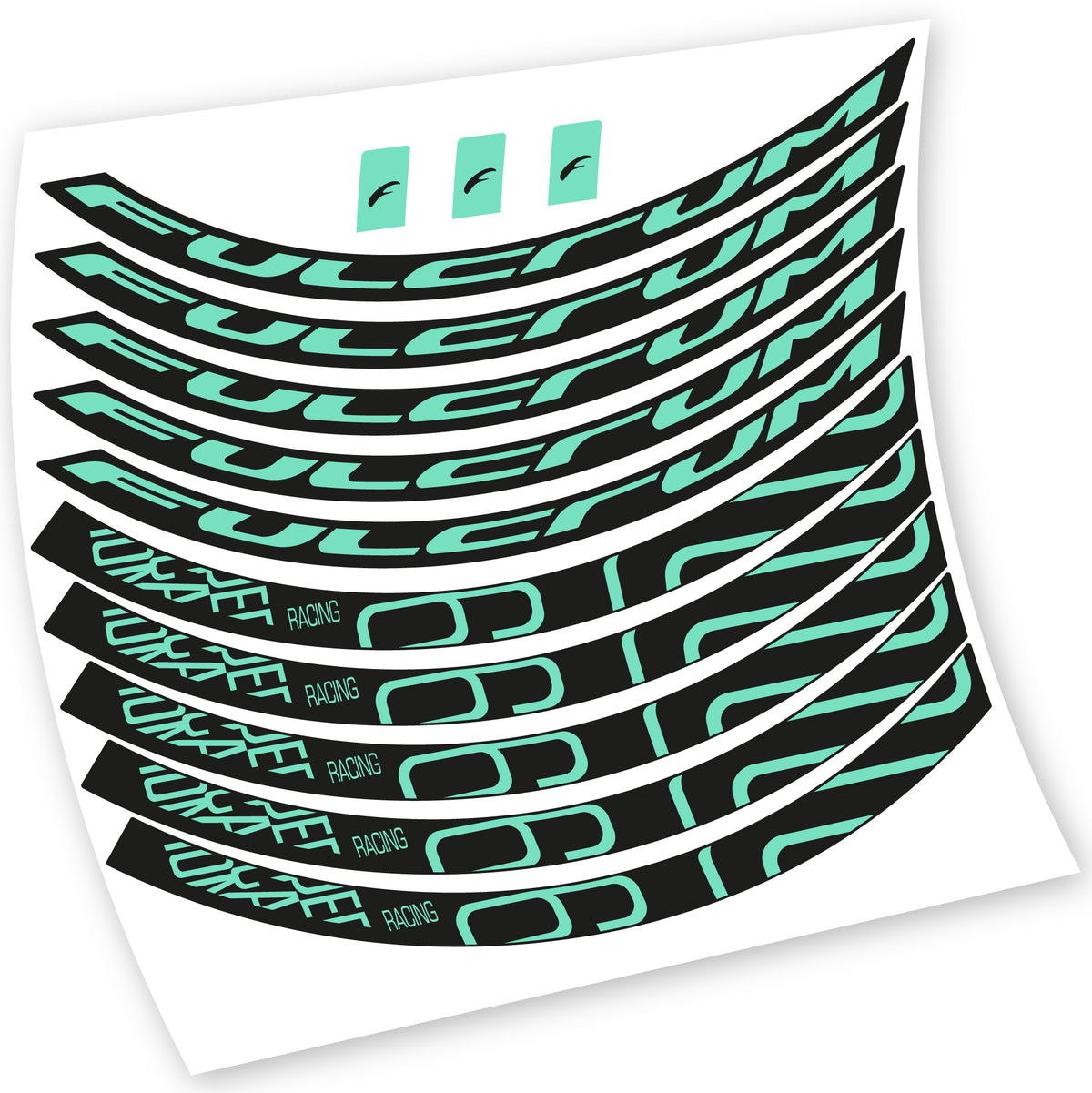 Decals, Fulcrum Racing 6, MTB Wheel, Bike sticker vinyl