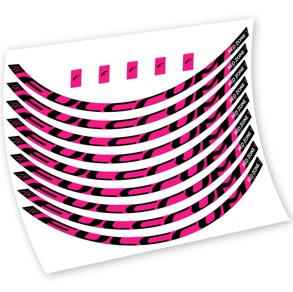 Aufkleber, Fulcrum Red Zone 7, MTB-Rad, Fahrradaufkleber Vinyl