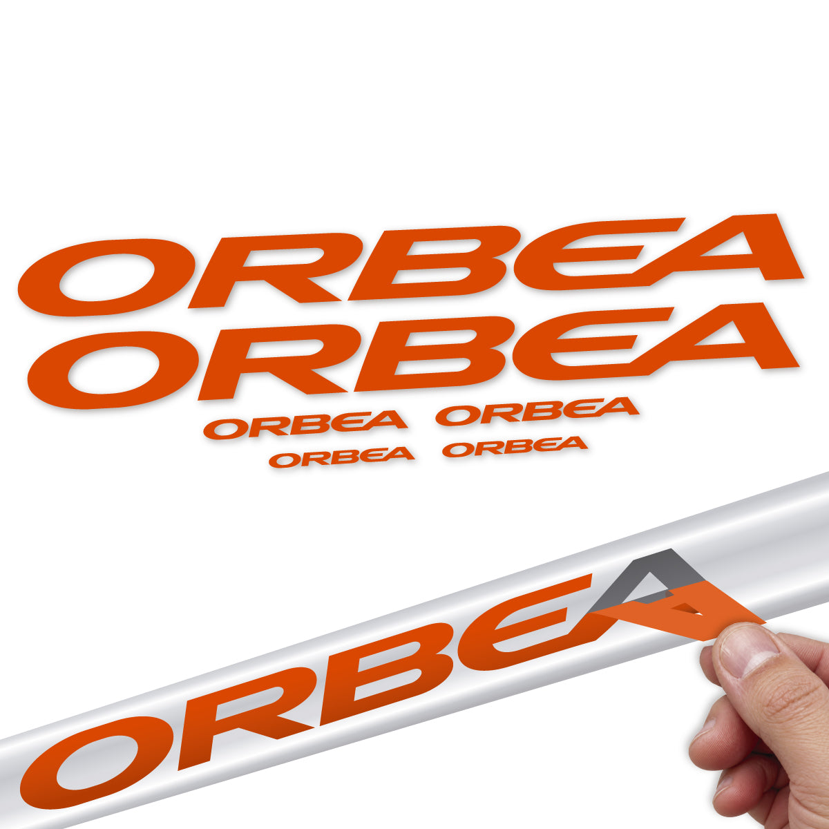 Compatible Stickers for Orbea Avant 2022-2027, Frame vinyl decals - Clay