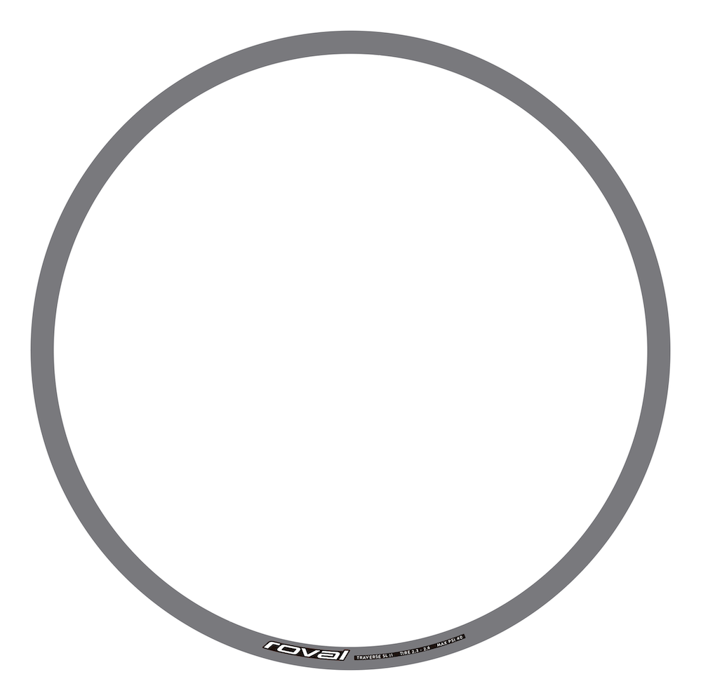 Stickers for Roval Traverse SL II 29 2023, Mountain Wheel 29" vinyl decals