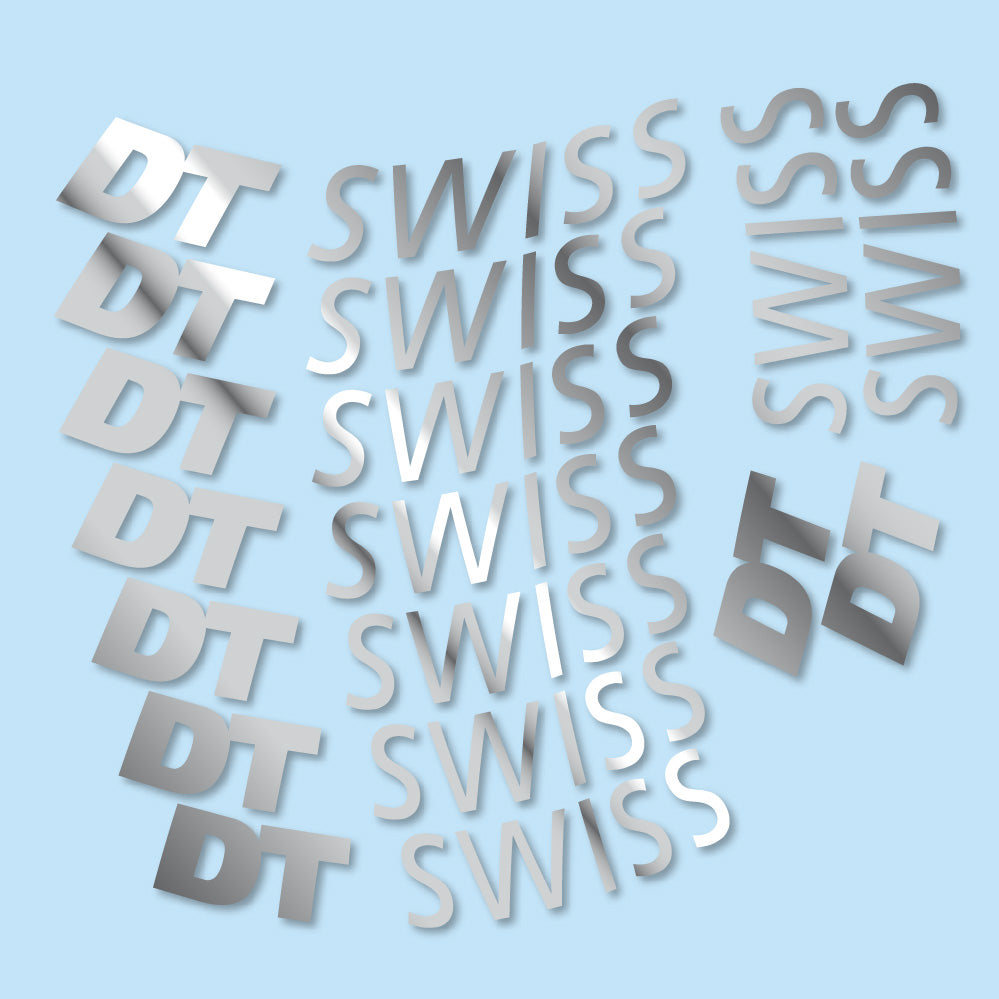 Aufkleber DT Swiss, Rennradrad 50mm, Fahrradaufkleber Vinyl