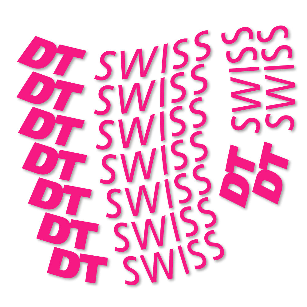 Aufkleber DT Swiss, Rennradrad 50mm, Fahrradaufkleber Vinyl