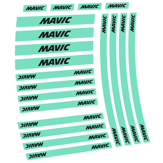 Mint decal for Mavic and Hub road wheel 50mm – bike sticker vinyl