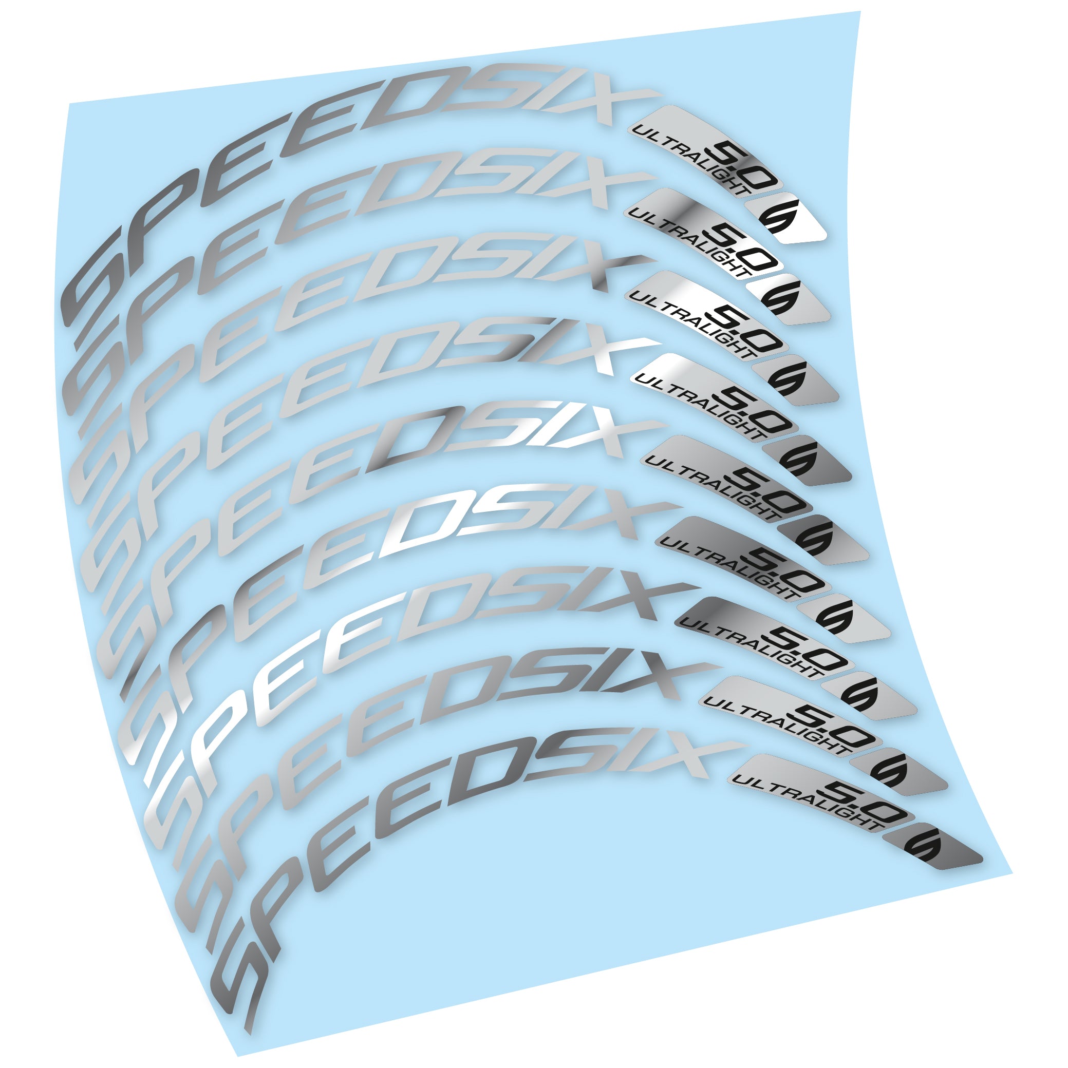 Decal Road Wheel Speedsix Ultralight 5.0, Bike Sticker vinyl ...