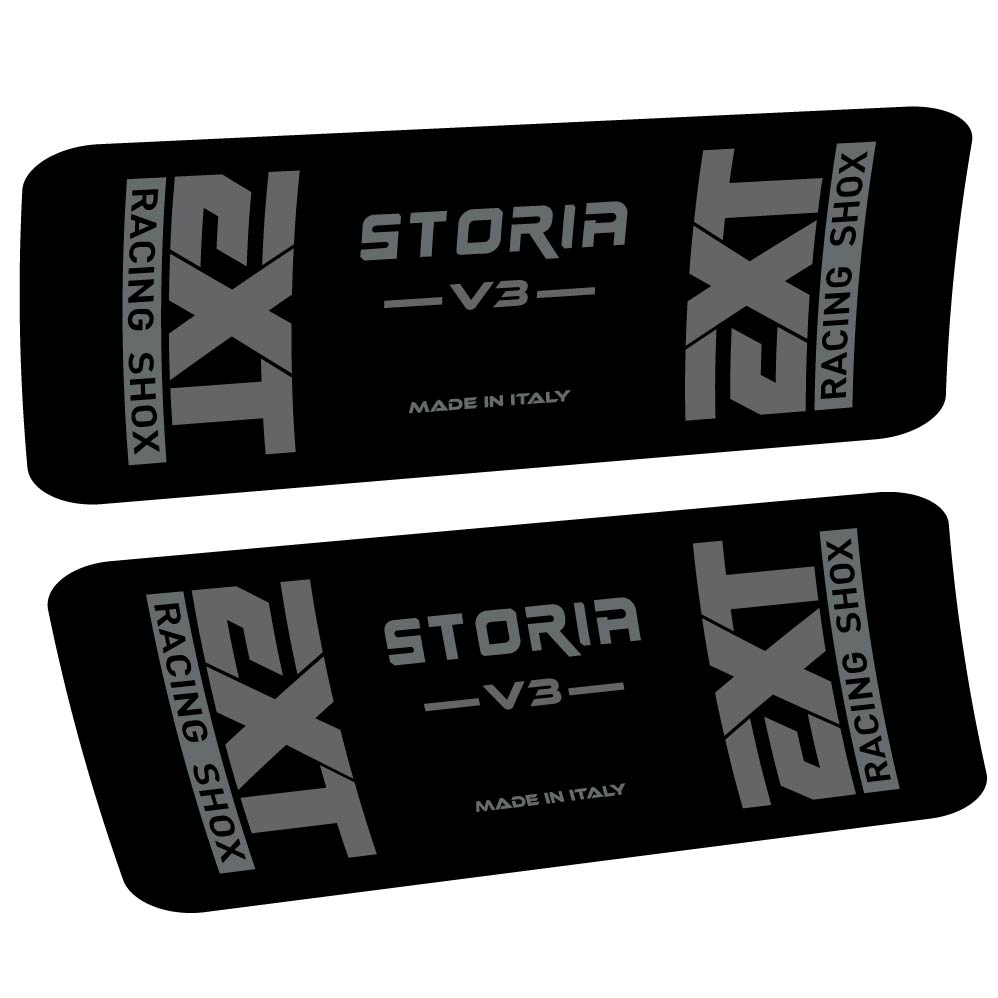 Decal EXT Storia v3, Shock Absorber, bike sticker vinyl