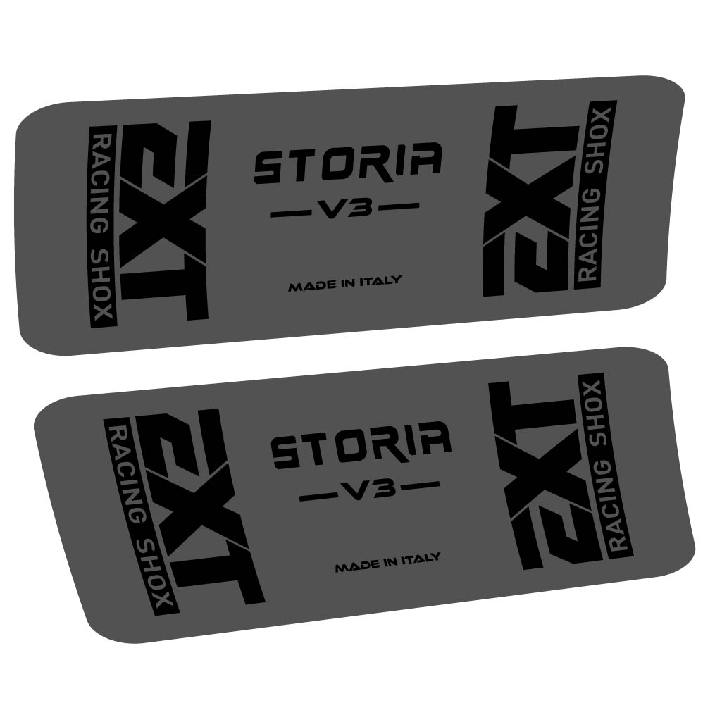 Decal EXT Storia v3, Shock Absorber, bike sticker vinyl