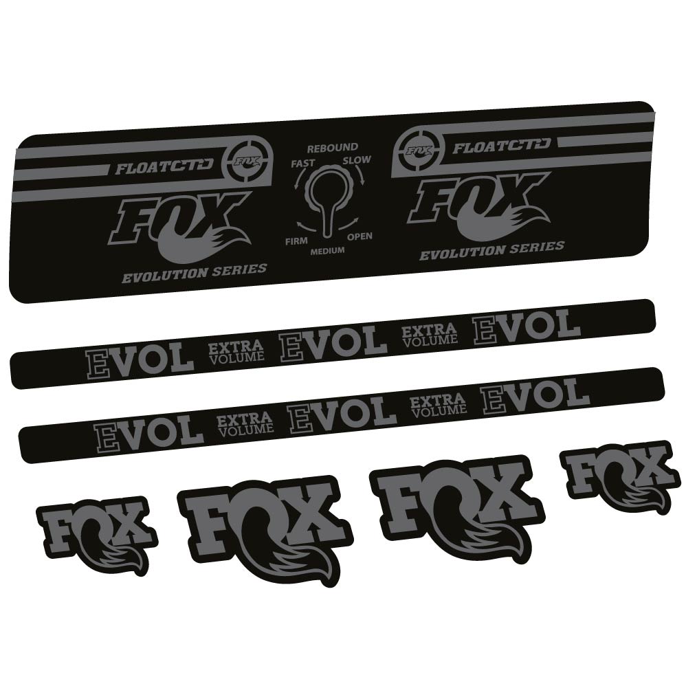 Decal Fox Float CTD Evolution Series 2016, Shock Absorber, bike sticker vinyl